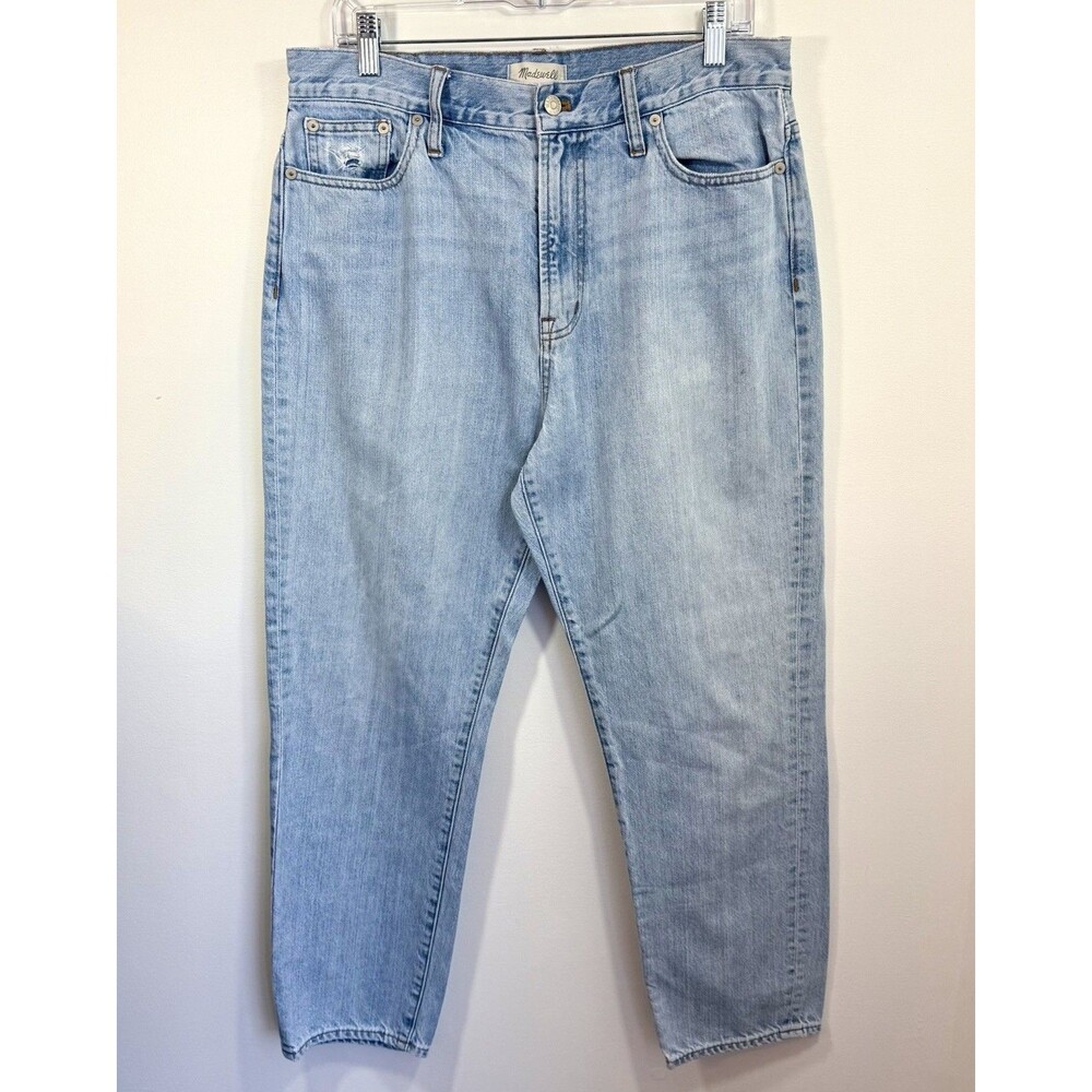 Madewell The Perfect Vintage Summer Jeans Fitzgerald Light Wash High Rise Sz 32 - Picture 3 of 14